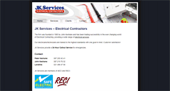 Desktop Screenshot of jkservices.ie